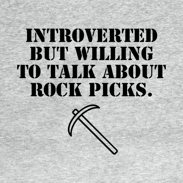 Funny Geology Rock pick tool by OakIslandMystery